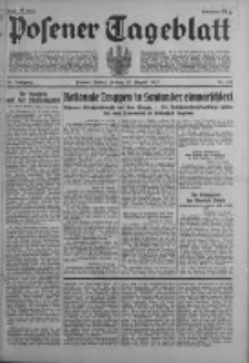 Posener Tageblatt 1937.08.27 Jg.76 Nr195