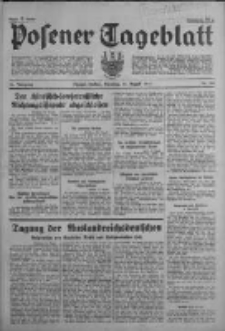 Posener Tageblatt 1937.08.31 Jg.76 Nr198