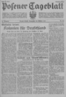Posener Tageblatt 1937.10.30 Jg.76 Nr250