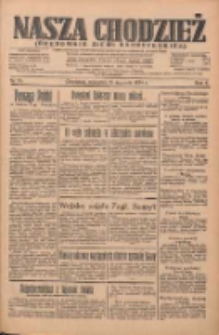 Nasza Chodzież: organ poświęcony obronie interesów narodowych na zachodnich ziemiach Polski 1934.01.18 R.5 Nr13