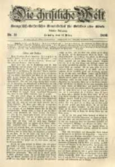 Die Christliche Welt: evangelisch-lutherisches Gemeindeblatt für Gebildete aller Stände. 1896.03.12 Jg.10 Nr.11