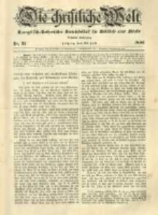 Die Christliche Welt: evangelisch-lutherisches Gemeindeblatt für Gebildete aller Stände. 1896.07.30 Jg.10 Nr.31
