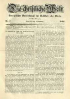 Die Christliche Welt: evangelisches Gemeindeblatt für Gebildete aller Stände. 1898.01.13 Jg.12 Nr.2