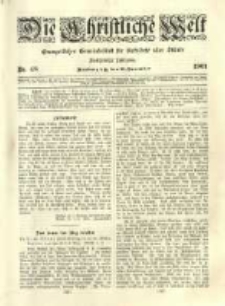 Die Christliche Welt: evangelisches Gemeindeblatt für Gebildete aller Stände. 1901.11.28 Jg.15 Nr.48