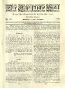 Die Christliche Welt: evangelisches Gemeindeblatt für Gebildete aller Stände. 1901.12.05 Jg.15 Nr.49