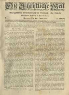 Die Christliche Welt: evangelisches Gemeindeblatt für Gebildete aller Stände. 1920.01.01 Jg.34 Nr.1
