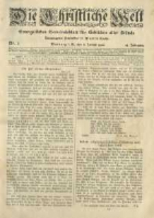 Die Christliche Welt: evangelisches Gemeindeblatt für Gebildete aller Stände. 1920.01.08 Jg.34 Nr.2