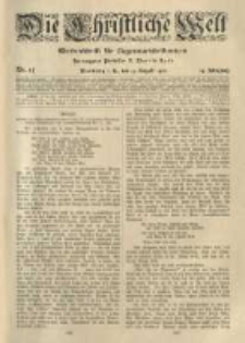 Die Christliche Welt: evangelisches Gemeindeblatt für Gebildete aller Stände. 1920.08.19 Jg.34 Nr.34