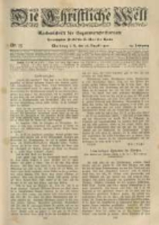 Die Christliche Welt: evangelisches Gemeindeblatt für Gebildete aller Stände. 1920.08.26 Jg.34 Nr.35