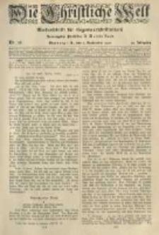 Die Christliche Welt: evangelisches Gemeindeblatt für Gebildete aller Stände. 1920.09.02 Jg.34 Nr.36