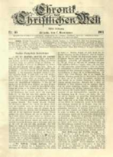 Chronik der christlichen Welt. 1901.11.07 Jg.11 Nr.45