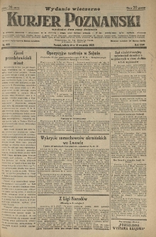Kurier Poznański 1929.09.14 R.24 nr 426