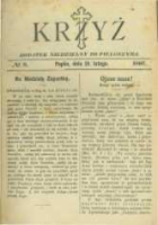 Krzyż: dodatek niedzielny do "Pielgrzyma". 1887.02.20 No8