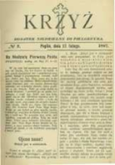 Krzyż: dodatek niedzielny do "Pielgrzyma". 1887.02.27 No9