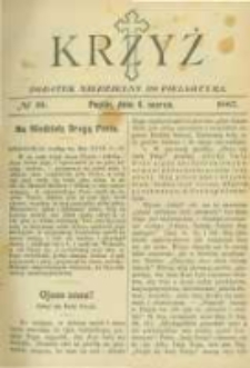 Krzyż: dodatek niedzielny do "Pielgrzyma". 1887.03.06 No10