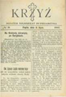Krzyż: dodatek niedzielny do "Pielgrzyma". 1887.07.31 No31