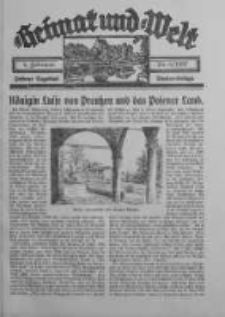 Heimat und Welt: Heimatpost: Beilage 1937.02.06 Nr6