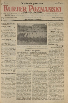 Kurier Poznański 1929.09.18 R.24 nr 431