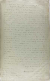 Kopia listu Konstantego X. Ostrowskiego wojewody kijowskiego do króla Zygmunta III, Ostróg 15.10.1602