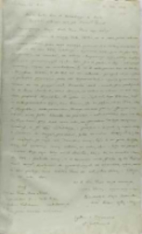 Kopia listu Konstantego X. Ostroskiego wojewody kijowskiego do króla Zygmunta III, z Ostroga 20.07.1602