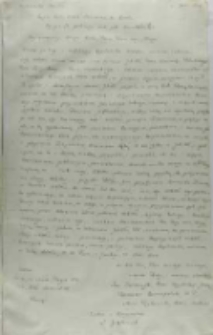 Kopia listu trzech senatorów: Jana Tarnowskiego, Aleksandra Koniecpolskiego i Stanisława Bykowskiego, z Grabicy 21.02.1604