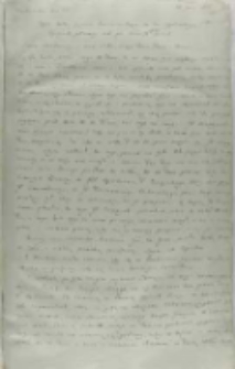 Kopia listu Zygmunta Kazanowskiego do Opalińskiego wojewody sandomierskiego, z Warszawy 25.01.1616