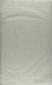 Kopia listu Janusza X Ostroskiego do Jana Zbigniewa Ossolińskiego wojewody sandomierskiego, z Swierney 03.09.1616