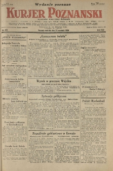 Kurier Poznański 1929.09.22 R.24 nr 439