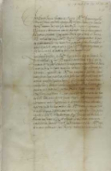 Odpowiedz cesarza na poselstwo Gostomskiego, z Pilzna 21.09.1599