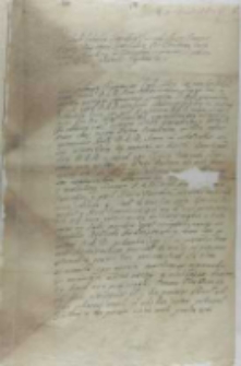 List Michała wojewody siedmiogrodzkiego do króla Zygmunta III, Almae Juliae 04.02.1600