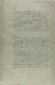 Kopia odpowiedzi posłom duńskim, 17.03.1601