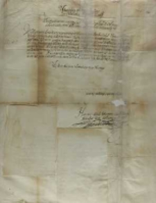 List Jeremiego Mohyły hospodara mołdawskiego do króla Zygmunta III, z Jassów 22.10.1601