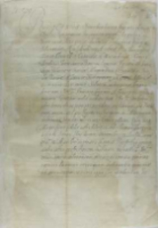 List cesarza Rudolfa II do króla Zygmunta III, z Pragi 18.06.1602