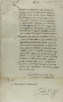 List Ernesta X brunszwickiego do króla Zygmunta III, Celle 09.01.1603