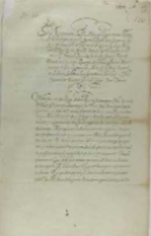 Kopia odpowiedzi posłom Krystiana X saskiego, Fryderyka Palatyna Renu, Jana X. saskiego, Ernesta i Krystiana XX brunszwickich, Maurycego Ludwika starszego i młodszego Landgrafów Hesji na zjeździe w Krakowie, 01-03.1603