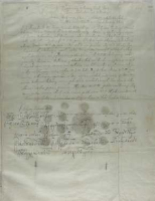 List obywateli maltańskich do króla Zygmunta III, z Jassów 10.02.1603