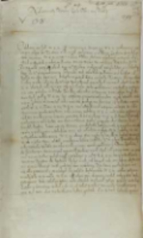List Michała z Konopatu podkomorzego chełmińskiego do króla Zygmunta III, z Konopatu 20.07.1603