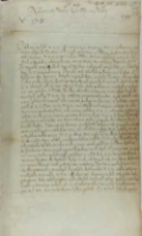 List Michała z Konopatu podkomorzego chełmińskiego do króla Zygmunta III, z Konopatu 20.07.1603