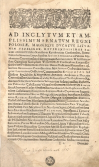 [...] Annales sive de origine et rebus gestis Polonorum et Lituanorum.]