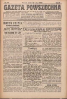 Gazeta Powszechna 1925.02.27 R.6 Nr47