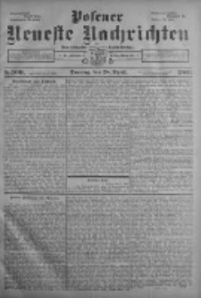 Posener Neueste Nachrichten mit Humoristischer Gratis Beilage 1901.04.28 Nr569