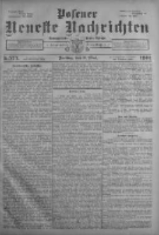 Posener Neueste Nachrichten mit Humoristischer Gratis Beilage 1901.05.03 Nr573