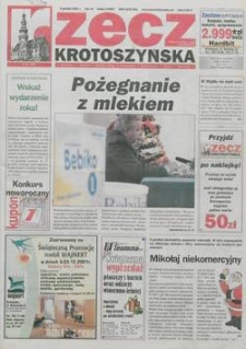 Rzecz Krotoszyńska 2001.12.05 Nr49(356)
