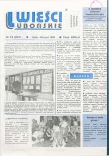Wieści Lubońskie 1993.07-08 Nr7/8(32)