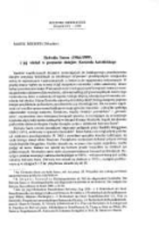 Helvetia Sacra (1964-1999) i jej wkład w poznanie dziejów Kościoła katolickiego