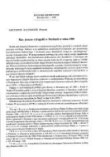 Raz jeszcze o tragedii w Mochach w roku 1309