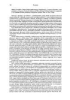 Jerzy Nalepa, Granice Polski najdawniejszej : prolegomena. T. 1, Granica zachodnia, część południowa, Kraków 1996