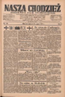 Nasza Chodzież: organ poświęcony obronie interes&oacute;w narodowych na zachodnich ziemiach Polski 1934.08.31 R.5 Nr198