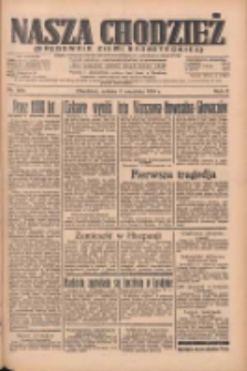 Nasza Chodzież: organ poświęcony obronie interes&oacute;w narodowych na zachodnich ziemiach Polski 1934.09.08 R.5 Nr205