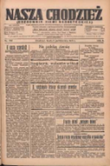 Nasza Chodzież: organ poświęcony obronie interes&oacute;w narodowych na zachodnich ziemiach Polski 1934.10.03 R.5 Nr226